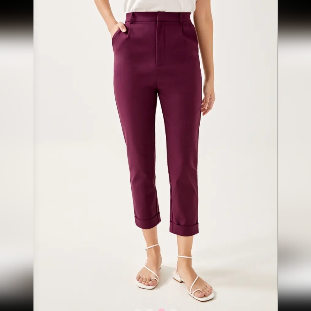 Love, Bonito Women's Tailored Peg Leg Chino Pants